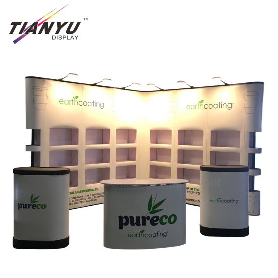 Pop up magnetico Display Stand in alluminio Banner stand
