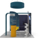 10 * 10FT / 3x3m portatile del tessuto di tensionamento display retroilluminato Booth Trade Show di visualizzazione Sfondo stand