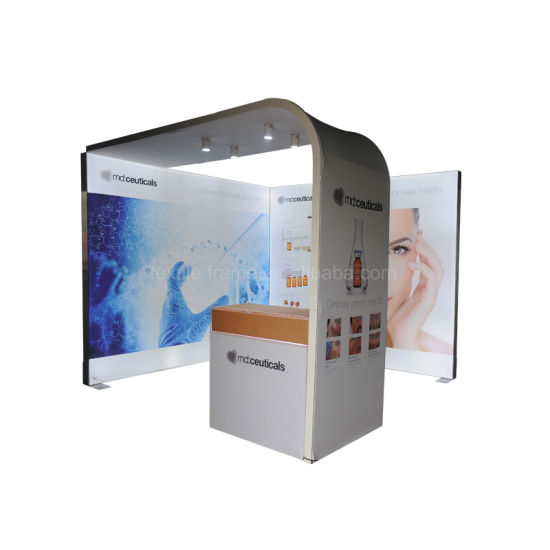 2019 Popolare leggero personalizzato Exhibition portatile cabina della fiera commerciale 10X10
