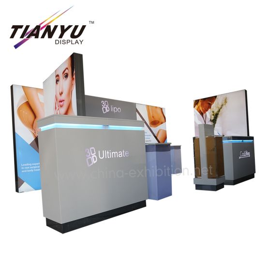 Diversi tipi speciale Design Forma flessibile Exhibition Booth 3X6 Fornitore a Jiangmen