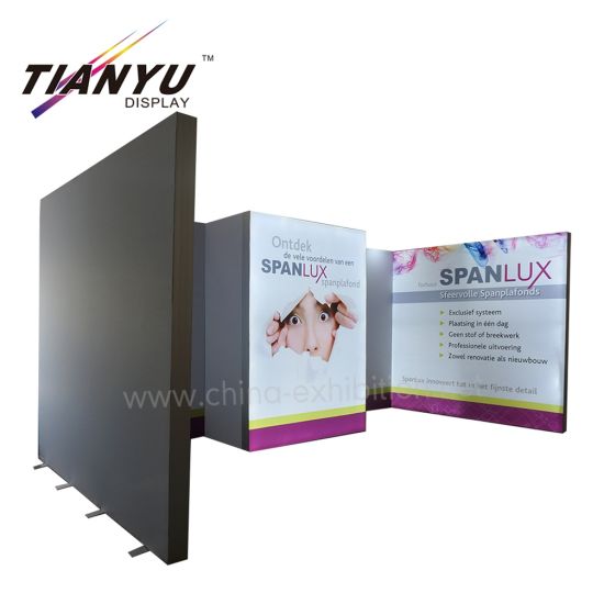 Booth Future Trend 10x20ft Lighting Exhibition con Showcase