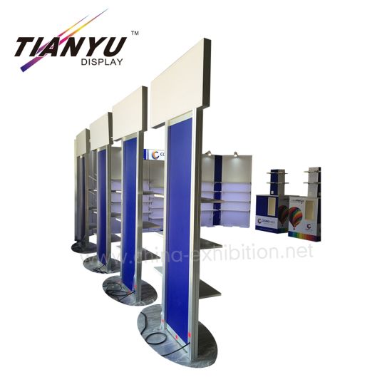 Nuovo tipo di installazione rapida Stand espositivo modulare per centro commerciale