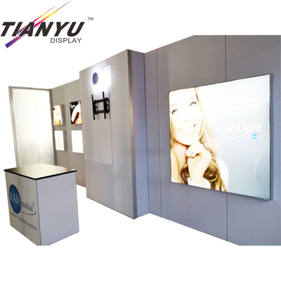 Portable Trade Show Booth e Booth Idee per fiere Trade Show Exhibition Mostra Booth