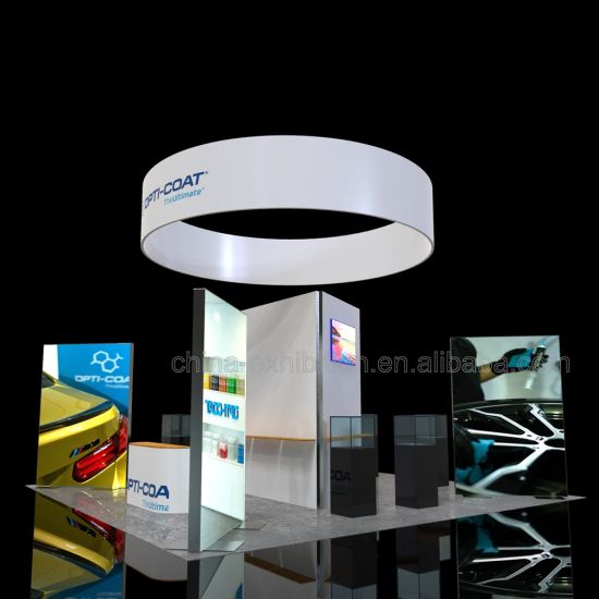 20FT Exhibition personalizzato fiera stand Progettazione Stand Utilizzato per Jiangmen International Exhibition Center