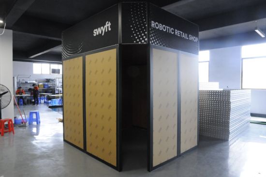 Commercio equo e solidale portatile misura fatto Trade Show Exhibition Tunnel Booth